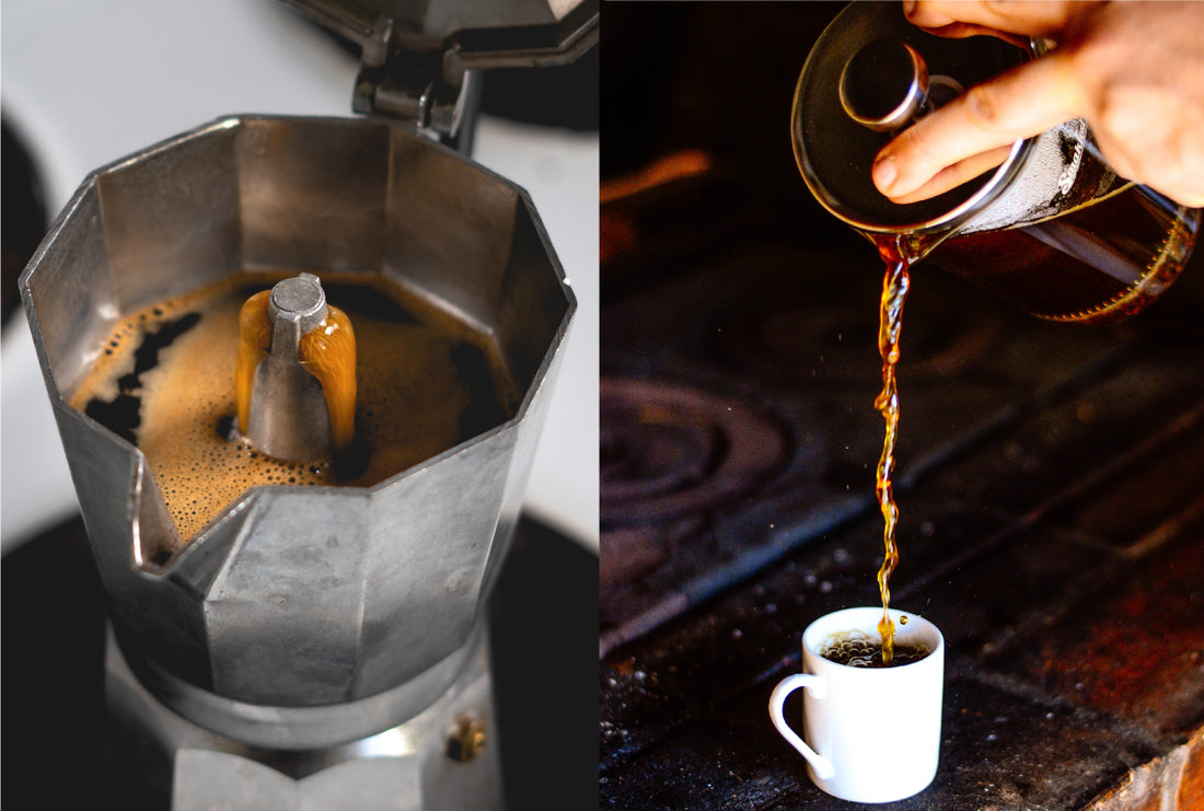 Cafetera Italiana vs Cafetera Prensa Francesa. ¿Cuál elegir? – Orígenes  Coffee Roaster